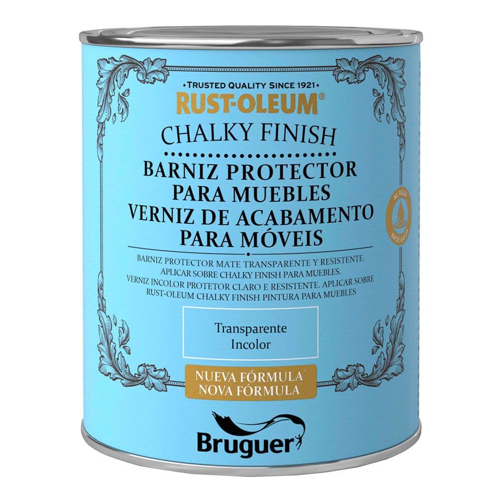 RUST-OLEUM CHALKY FINISH BARNIZ PARA MUEBLES 750 ml