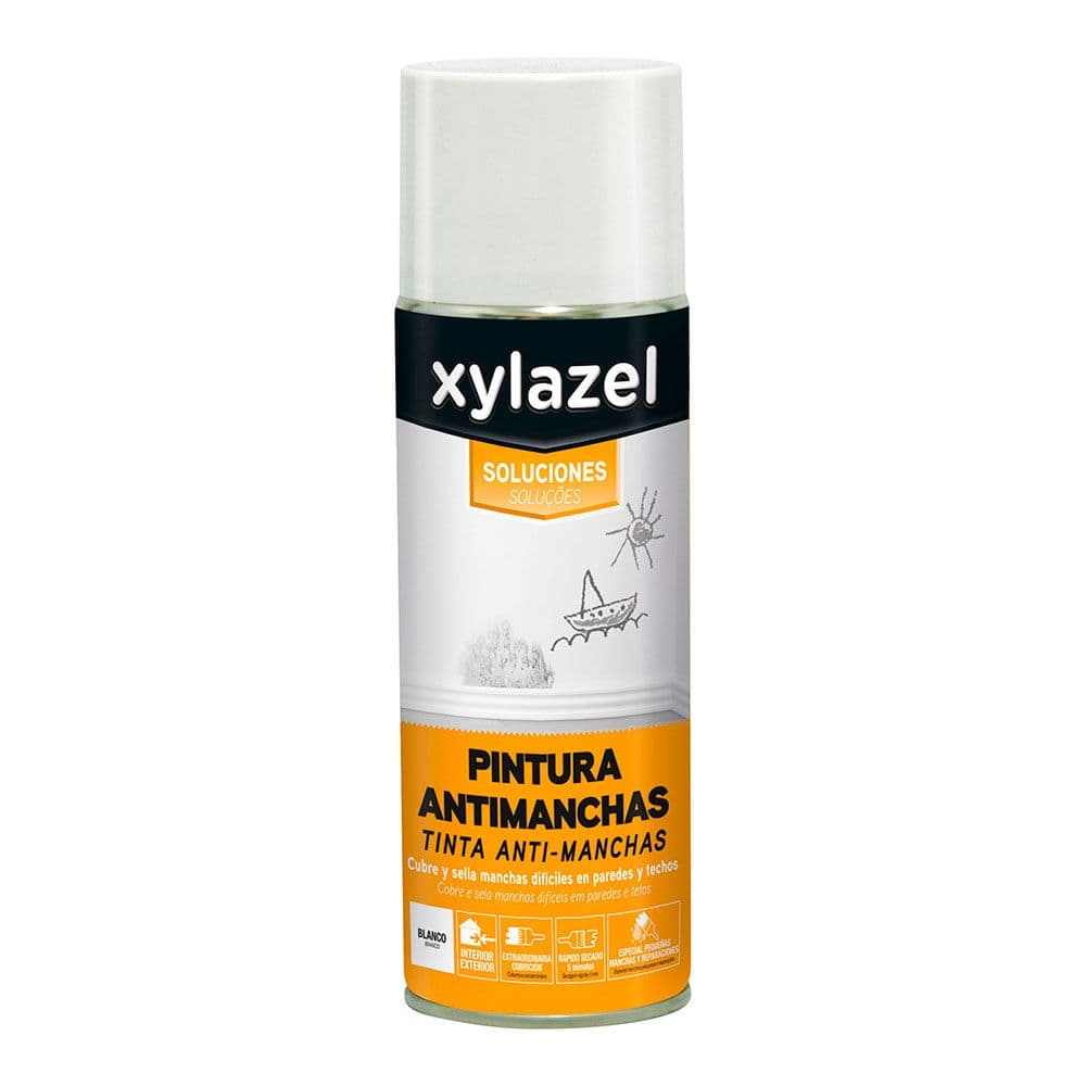 SPRAY PINTURA SOLUCIONES ANTIMANCHAS COLOR BLANCO 500 ml