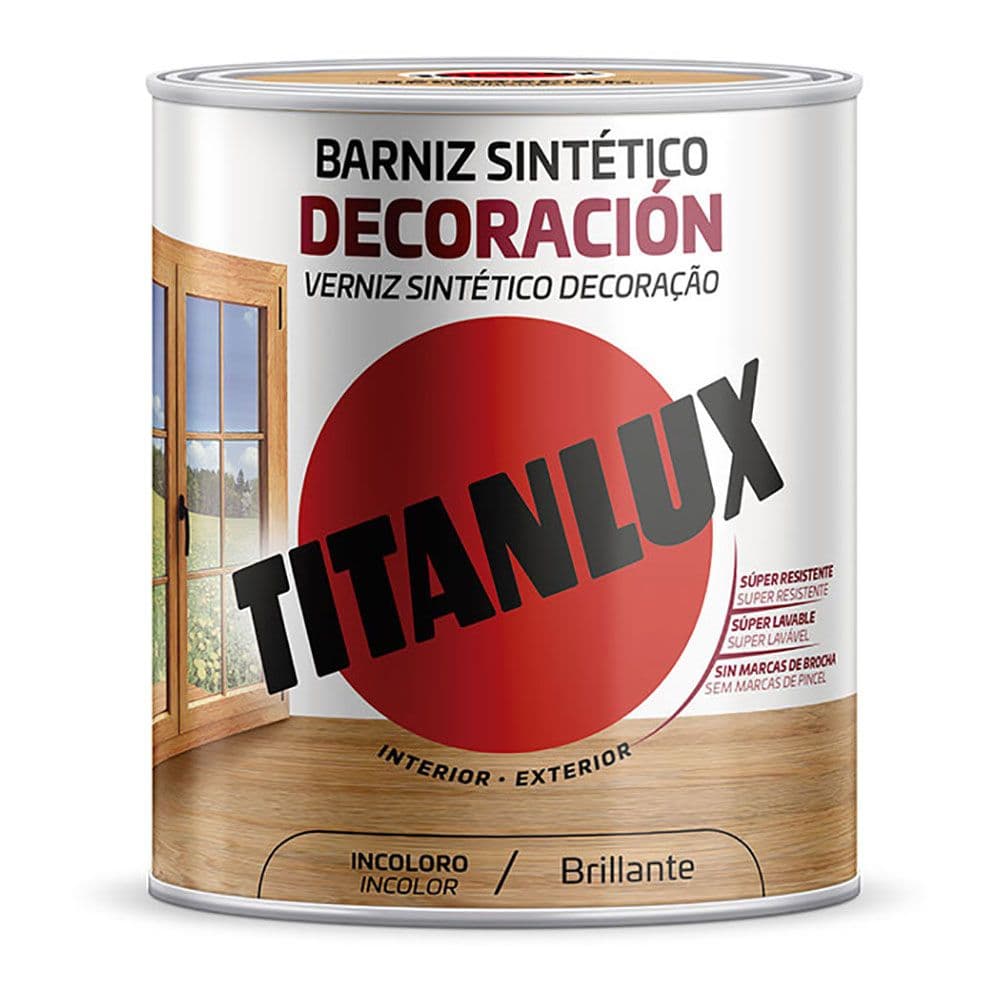 BARNIZ SINTÉTICO DECORACIÓN INCOLORO BRILLANTE 250 ml