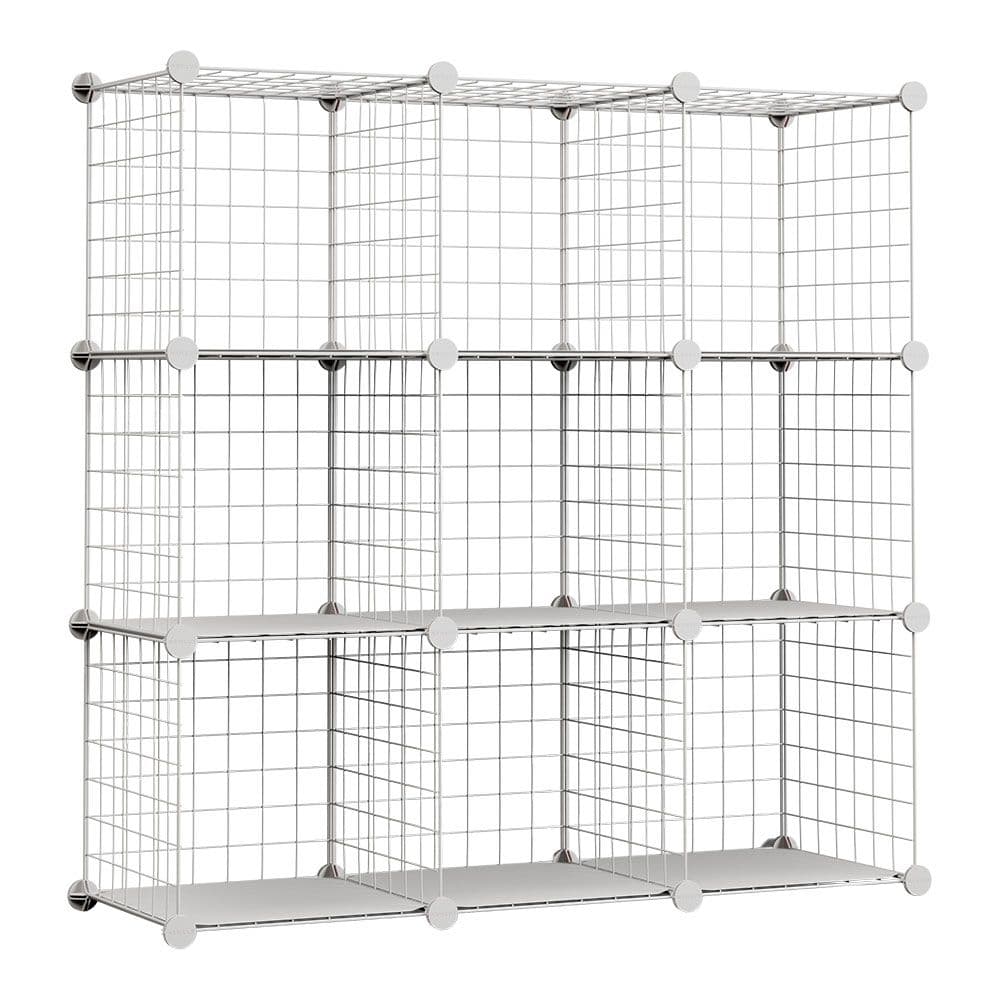 ESTANTERÍA MODULAR METÁLICA TITAN C9 BLANCO