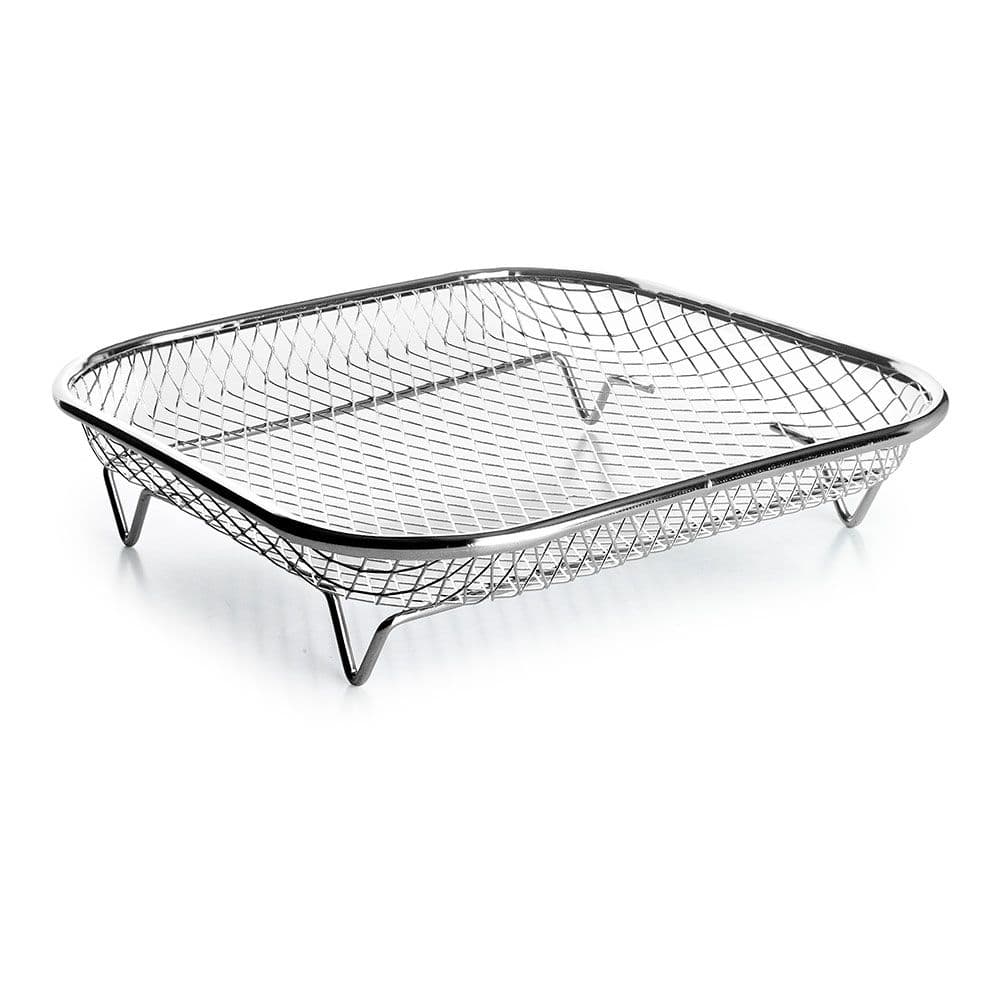 CESTILLO CUADRADO PARA FREIDORA DE AIRE - 19,50 x 19,50 x 4,50 cm