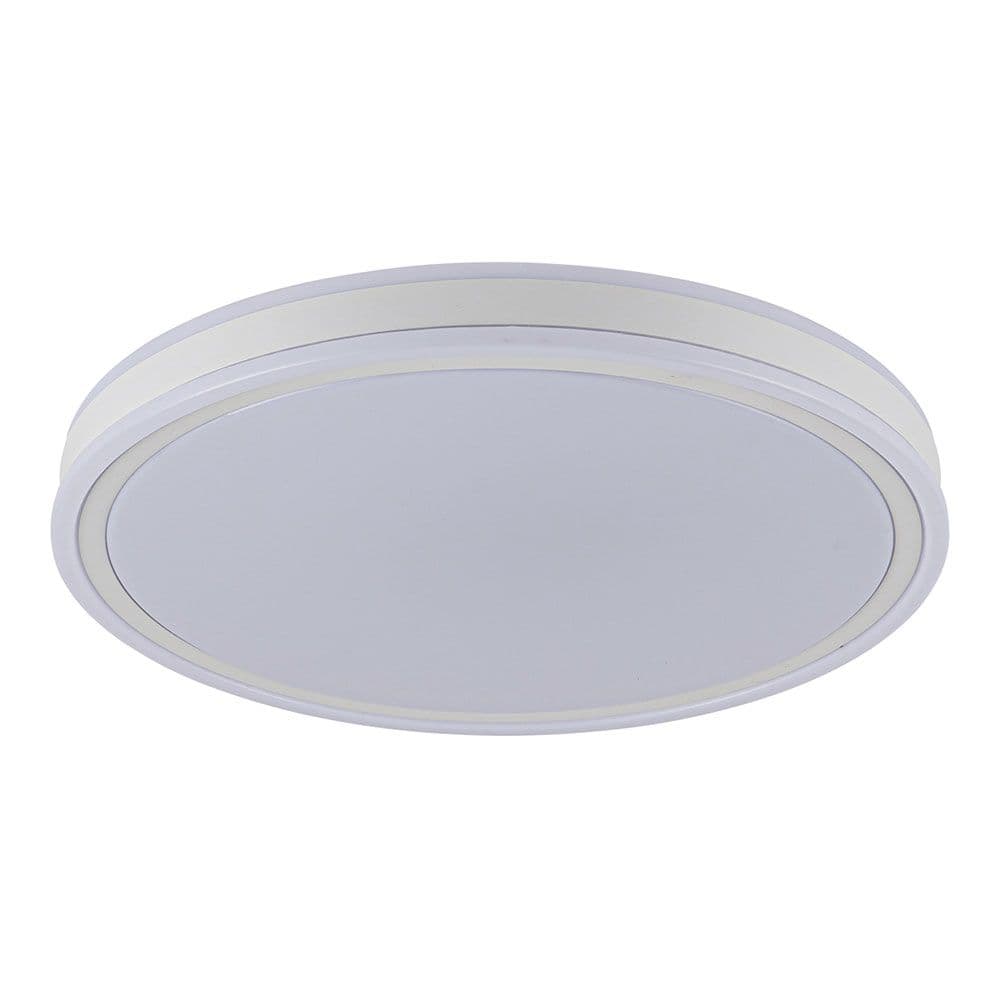 PLAFÓN LED CIRCULAR, TARGES, 72 W, 3CCT, 7290 lm, BLANCO, Ø50 x 6,5 cm