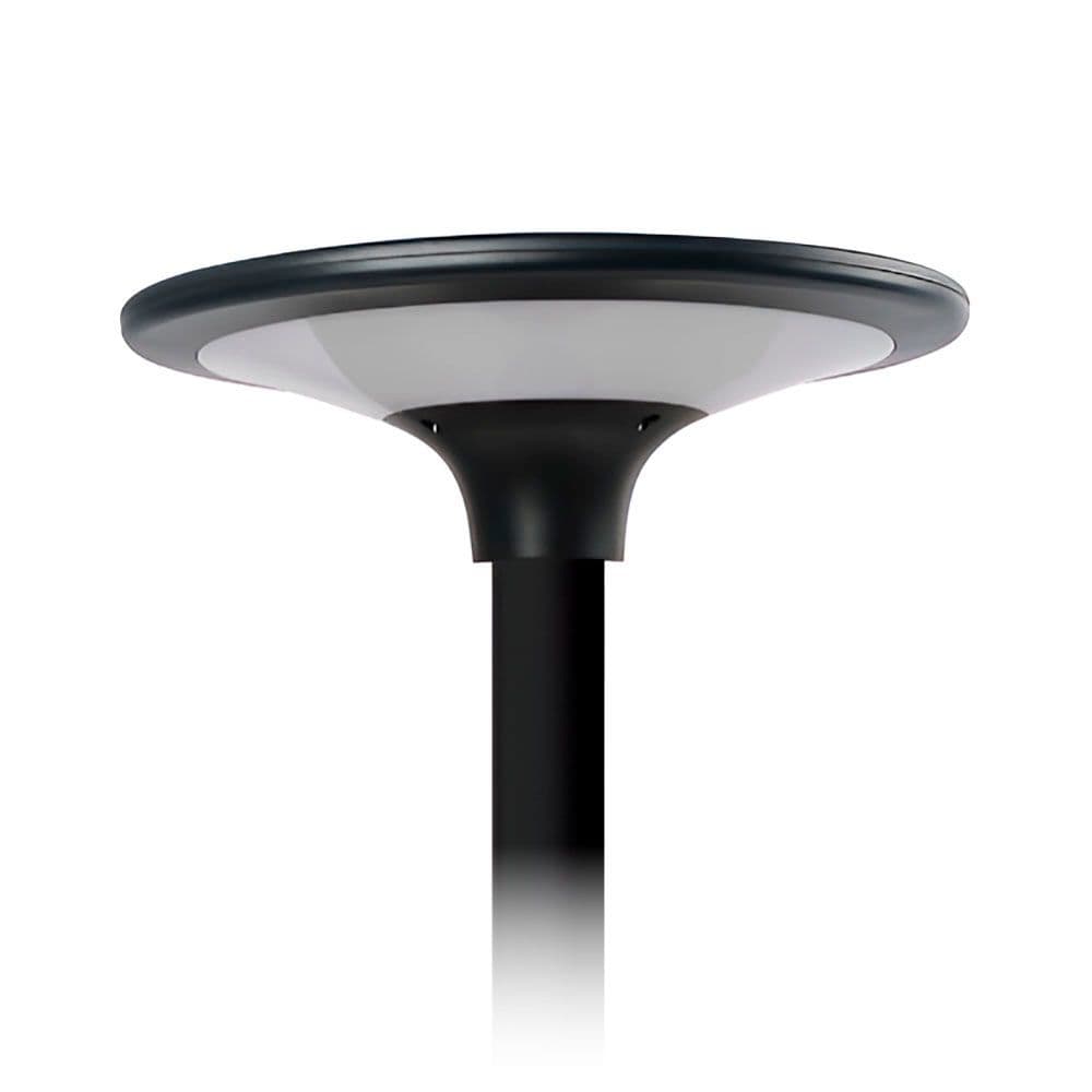 LUMINARIA SOLAR LED NEGRA, IP65, 20 w 2300 Im 4000 k