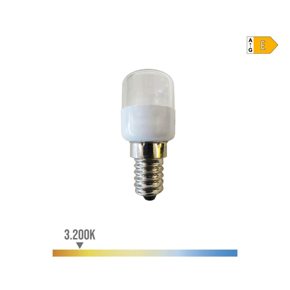 BOMBILLA TUBULAR (FRIGORÍFICO) LED E14 0,5 W 55 lm 3200 K LUZ CÁLIDA. Ø 2,6 x 60 cm