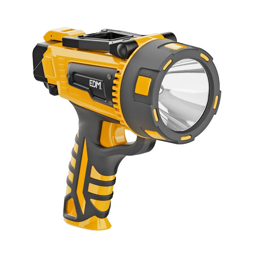 FOCO DE MANO LED 10 W 1000 / 400 lm / FLASH / SOS