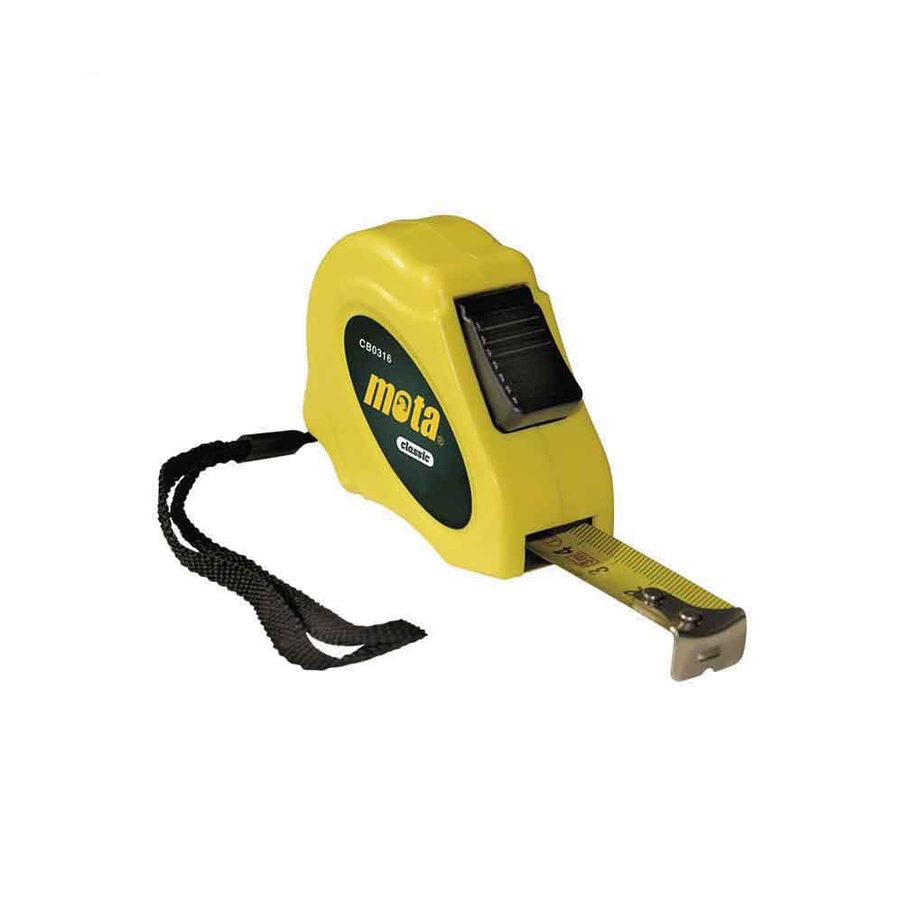 FLEXÓMETRO CON FRENO, COLORES / MODELOS SURTIDOS, 3 m x 16 mm