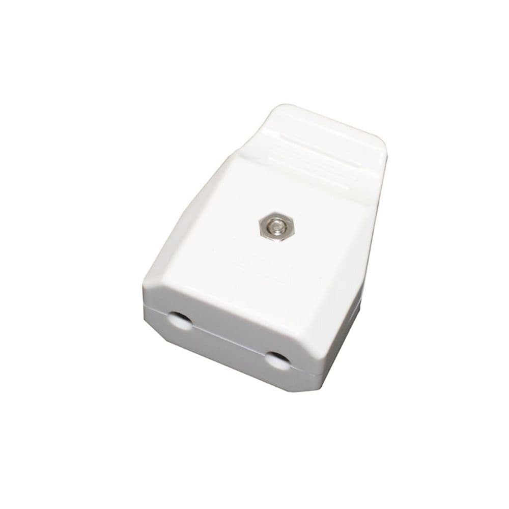 BASE AEREA BLANCA 10 A 250 V (RETRACTILADO)