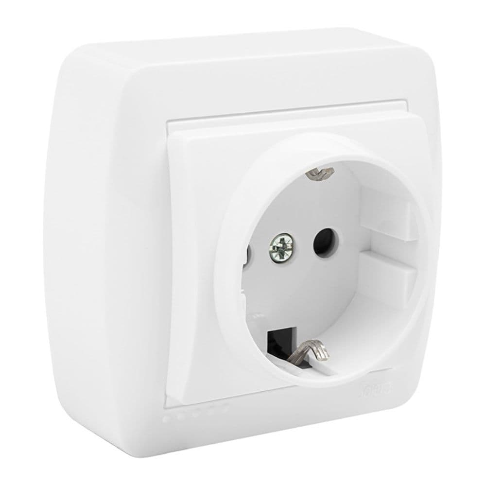 BASE BIPOLAR CON T/TL SUPERFICIE MURAL 74 x 72 x 28 mm