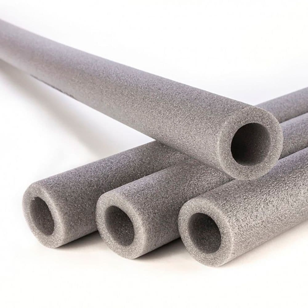 COQUILLA POLIETILENO 1 m GRIS ESPESOR 10 mm, INTERIOR Ø22 mm