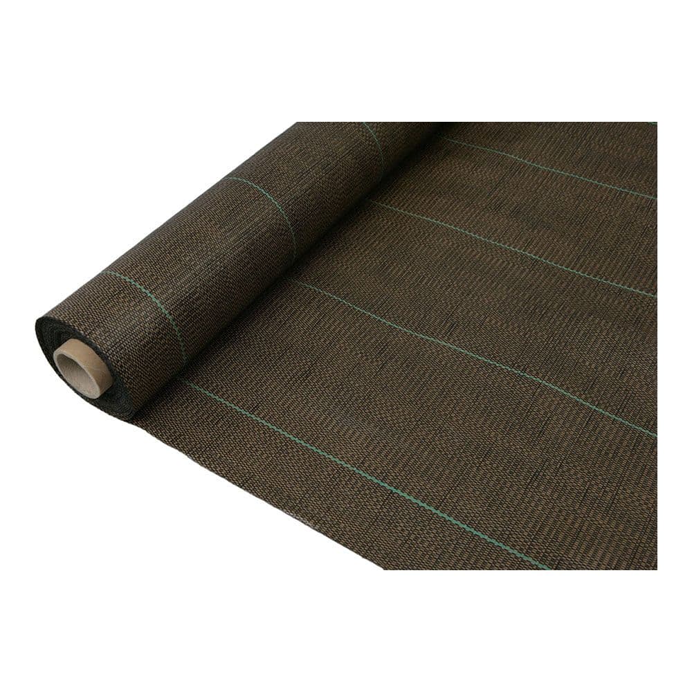 MALLA ANTIHIERBA 100 gr/m² 1 x 100 m COLOR MARRON