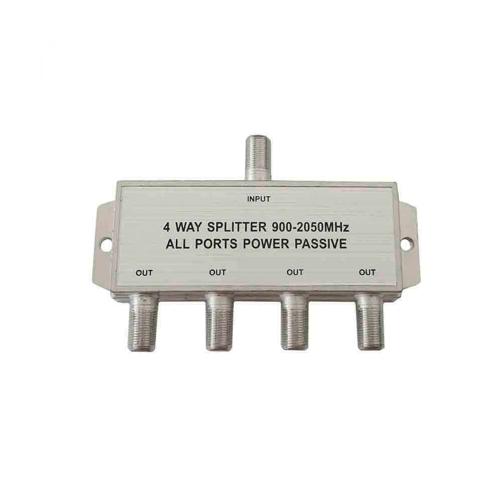 SEPARADOR/SAT 4 VIAS 900-2050 Mhz SOLO PARABÓLICA (RETRACTILADO)