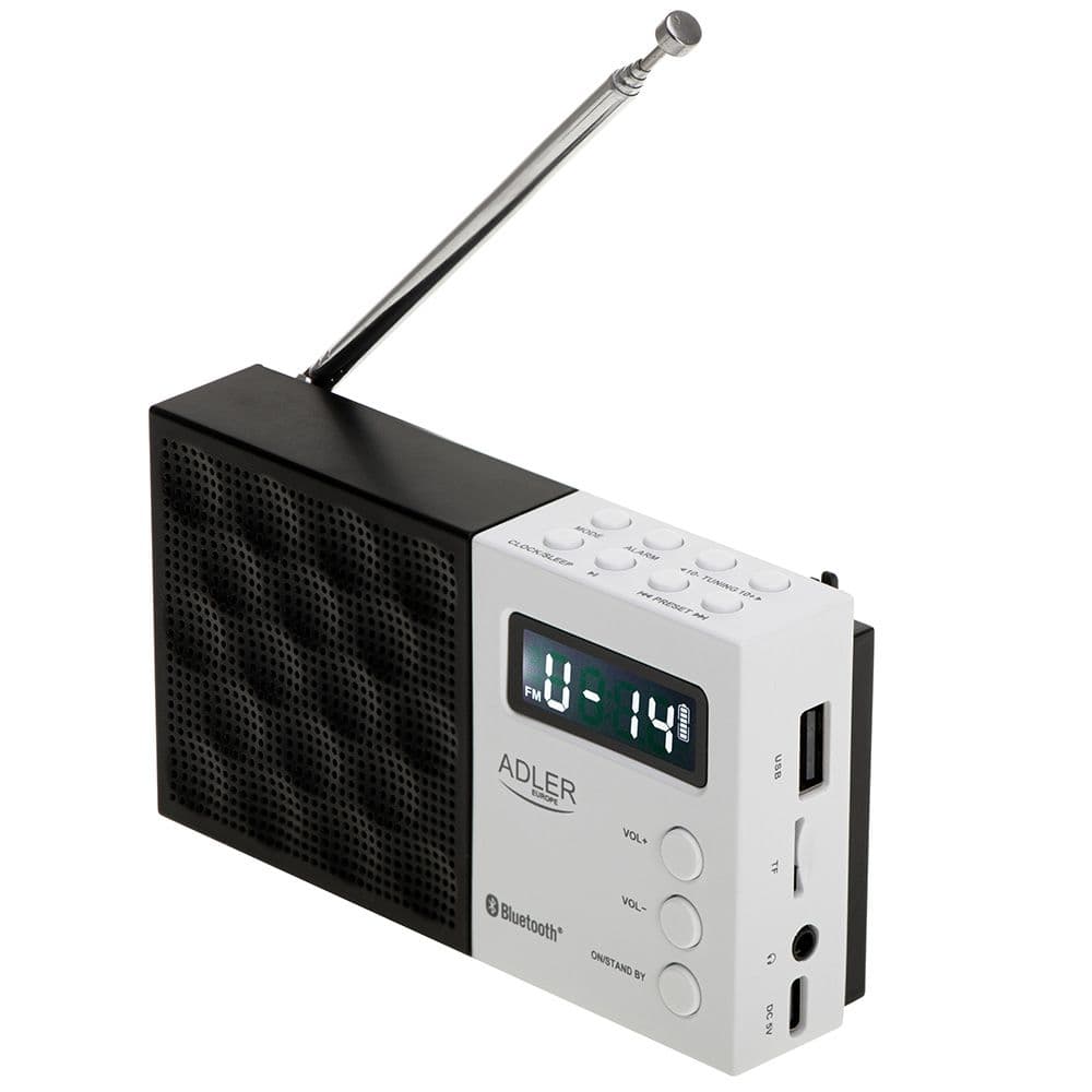RADIO DIGITAL PLL FM AD 1908, 12,5 x 3 x 7 cm
