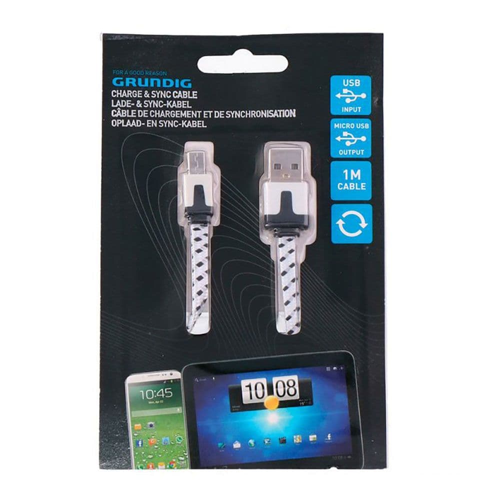 CABLE USB-A A MICRO USB 1 m