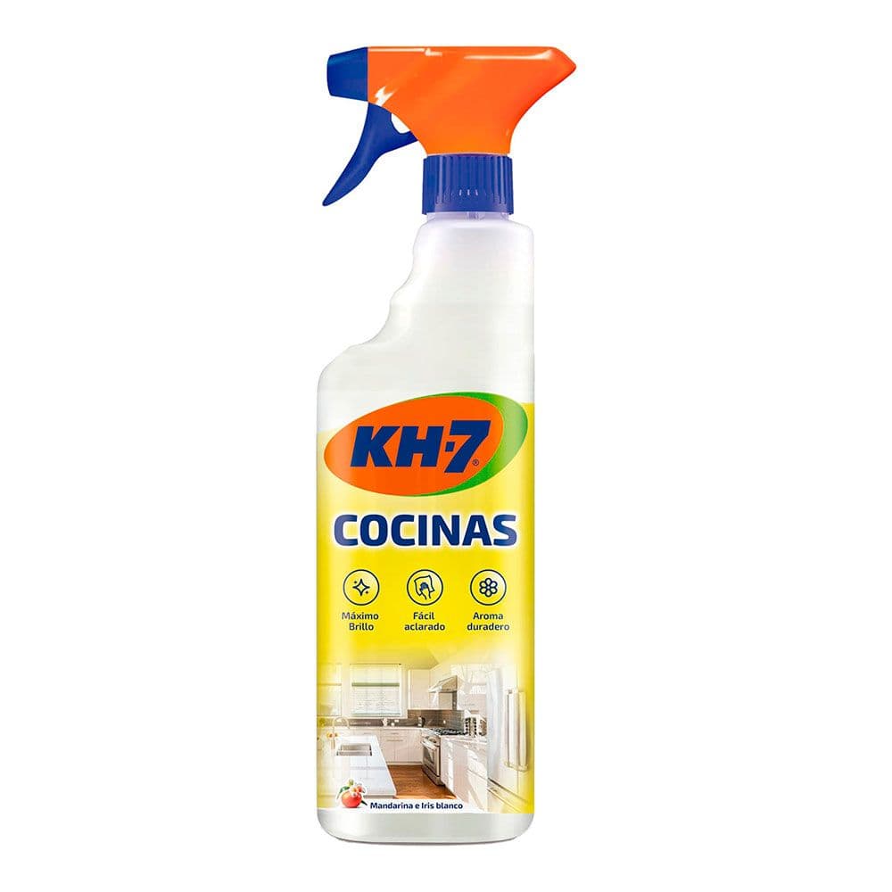 LIMPIADOR PARA COCINAS, MANDARINA E IRIS, PULVERIZADOR, 500 ml
