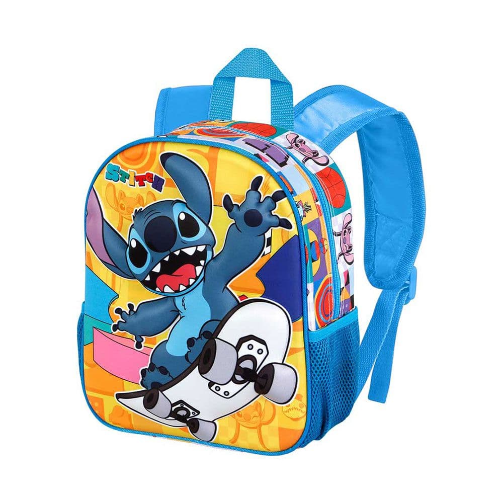 MOCHILA 3D PEQUEÑA LILO Y STITCH SKATER 8,5 l
