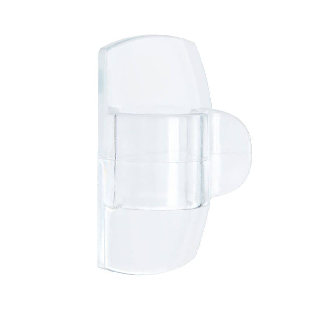 COMMAND MINI GANCHO PARA LUCES, EXTERIOR, TRANSPARENTE, 8 uds + 10 TIRAS