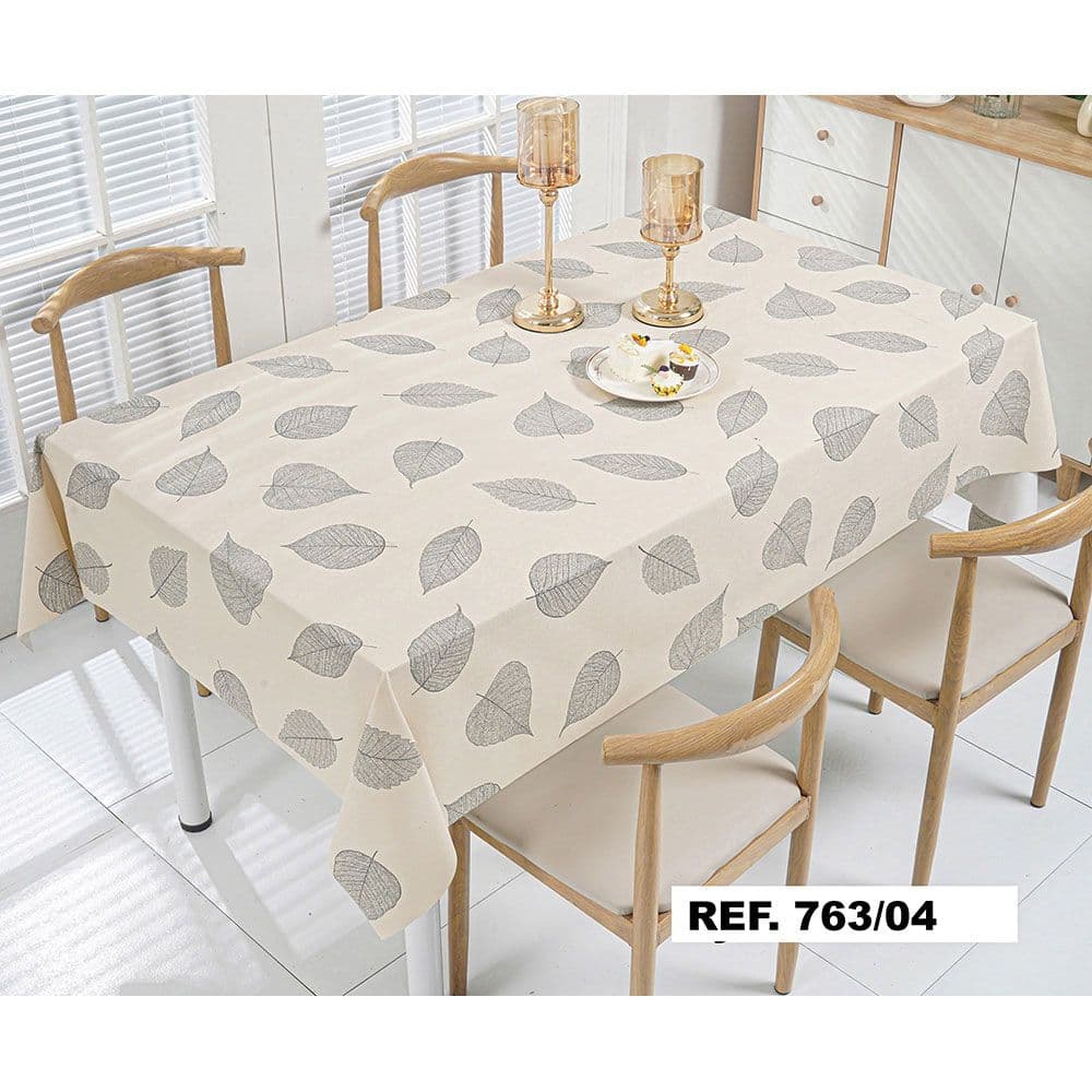 ROLLO MANTEL HOJA SILVER, 1,40 x 20 m