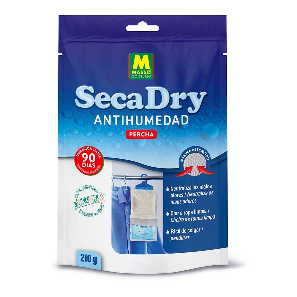 PERCHA ANTIHUMEDAD SECADRY, 210 g