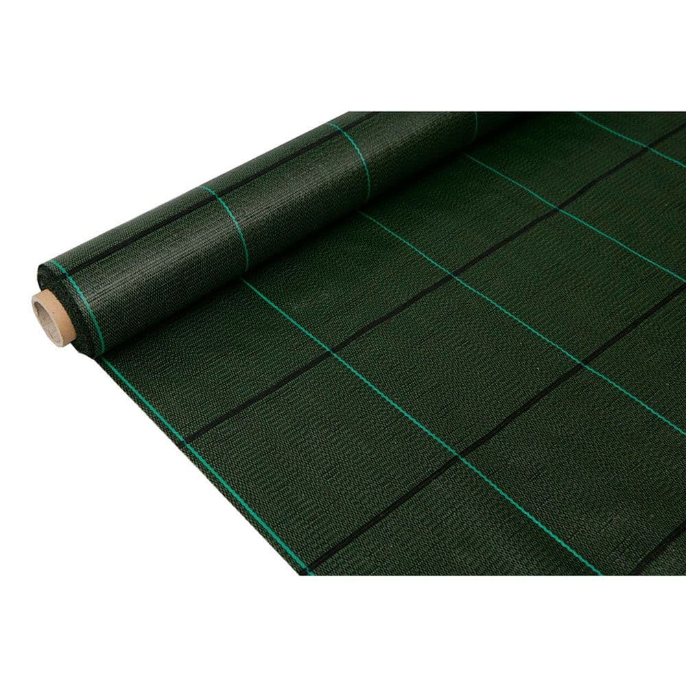 MALLA ANTIHIERBA 100 g/m² VERDE 1 x 25 m