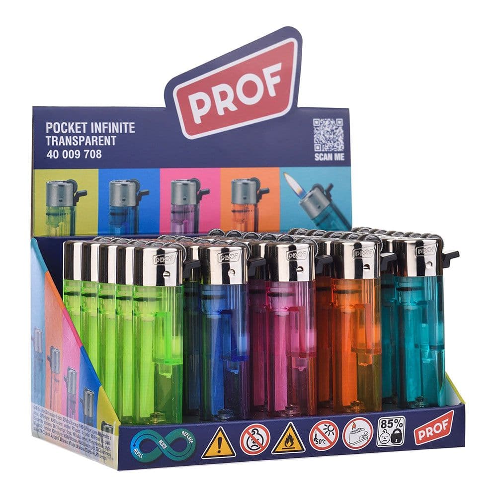 ENCENDEDOR DE PIEDRA, COLORES SURTIDOS TRANSPARENTES