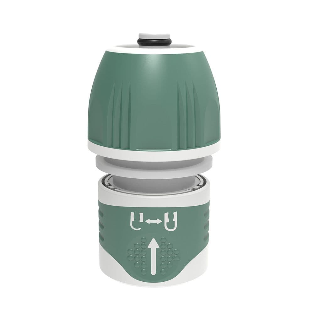 CONECTOR RÁPIDO DE MANGUERA STOP UNIVERSAL, ½ pulg - 5/8 pulg, BLISTER