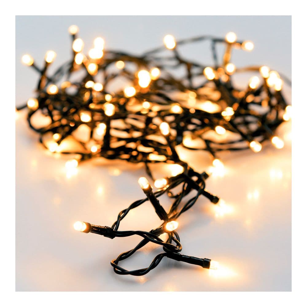 GUIRNALDA MULTIFUNCION 80 LEDS BLANCO CALIDO EXTERIOR 9 m