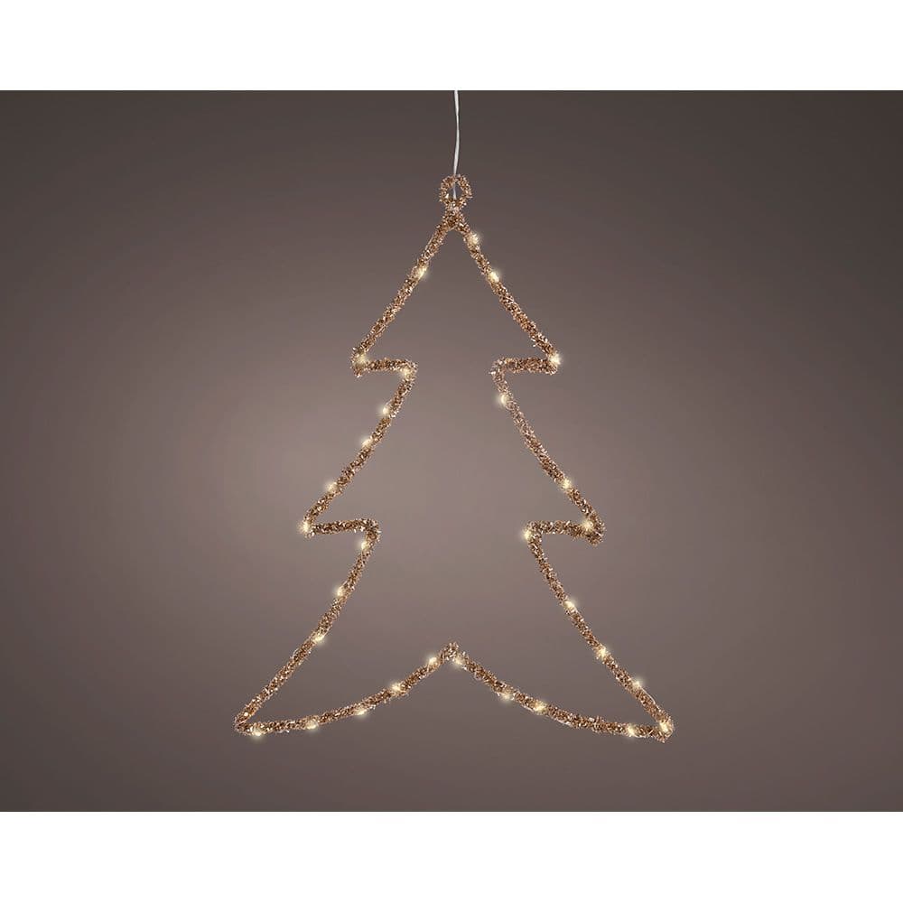 LUZ LED DECORATIVA ÁRBOL INTERIOR 34 x 46 cm