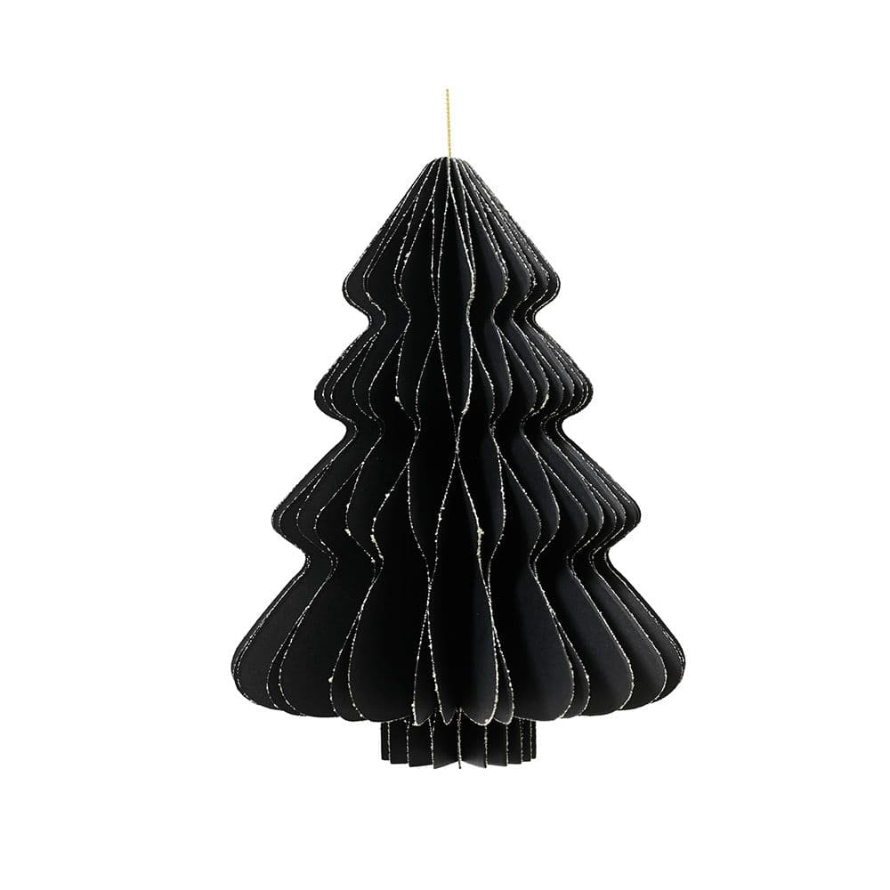 ÁRBOL DE PAPEL NEGRO Ø30 x 40 cm