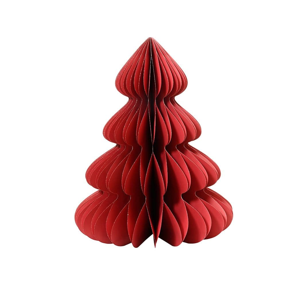 ÁRBOL DE PAPEL ROJO Ø48 x 60 cm