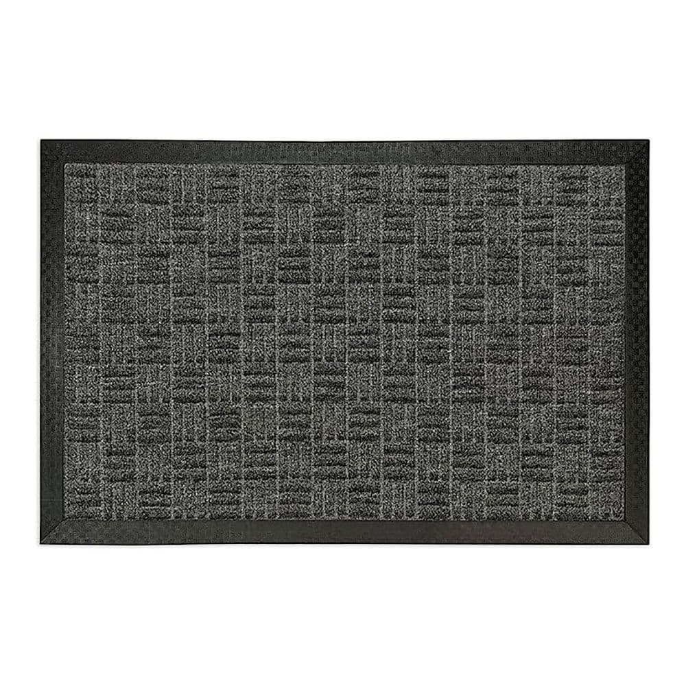 FELPUDO DE GOMA COLORES SURTIDOS, 60 x 40 cm