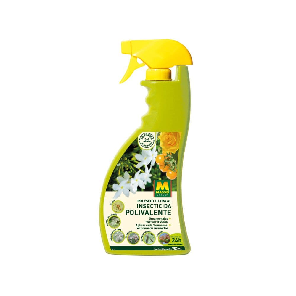 INSECTICIDA POLIVALENTE PISTOLA PULVERIZADORA 750 ml
