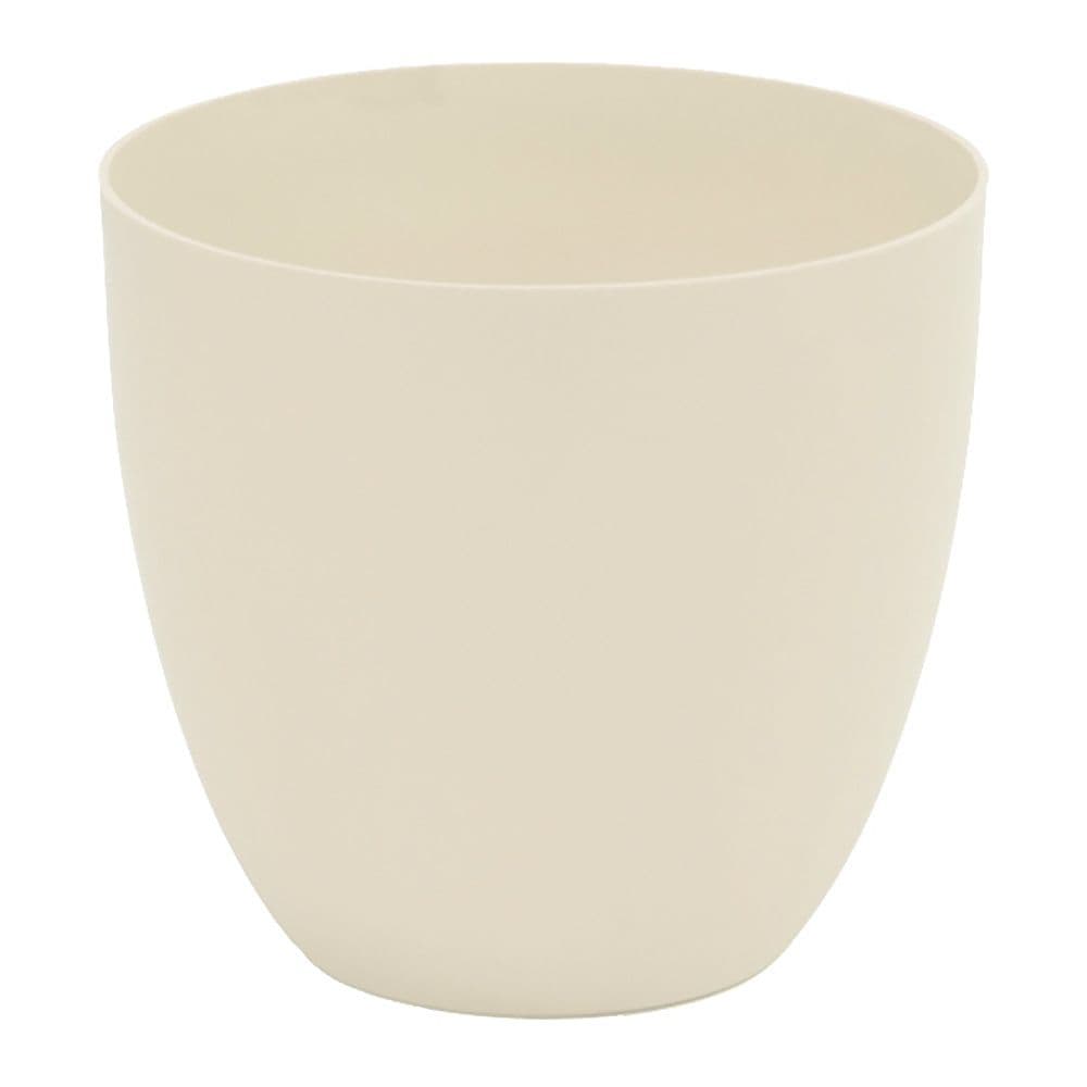 MACETA DE INYECCION MODELO CUENCO Ø26cm COLOR ECRU