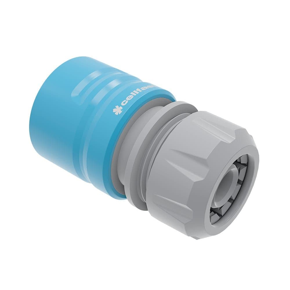 CONECTOR RÁPIDO DE MANGUERA WATER FLOW CELLPRO 6 bar, ½ pulg - 5/8 pulg