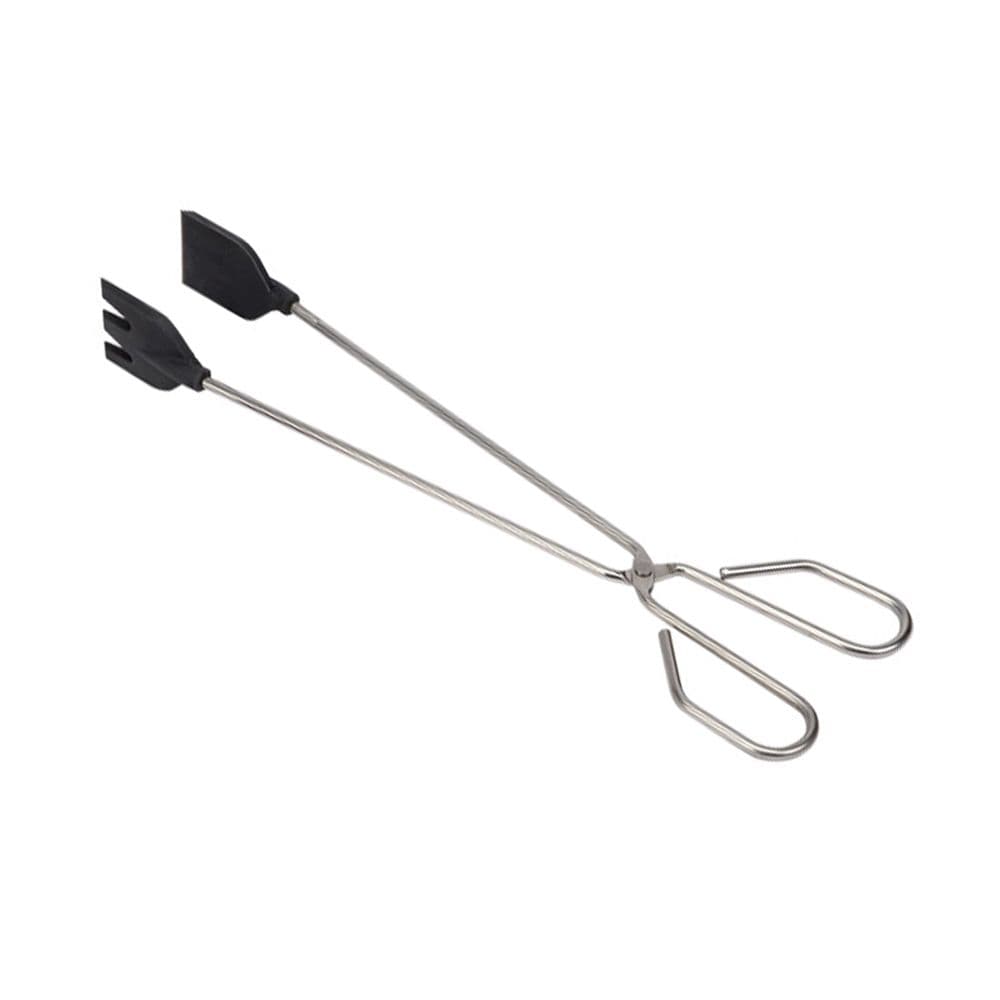 PINZAS DE COCINA CON PALA DE NYLON / INOXIDABLE 35 cm