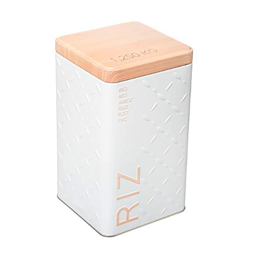CAJA METÁLICA MODELO SCANDI NATURE PARA ARROZ 1250 g