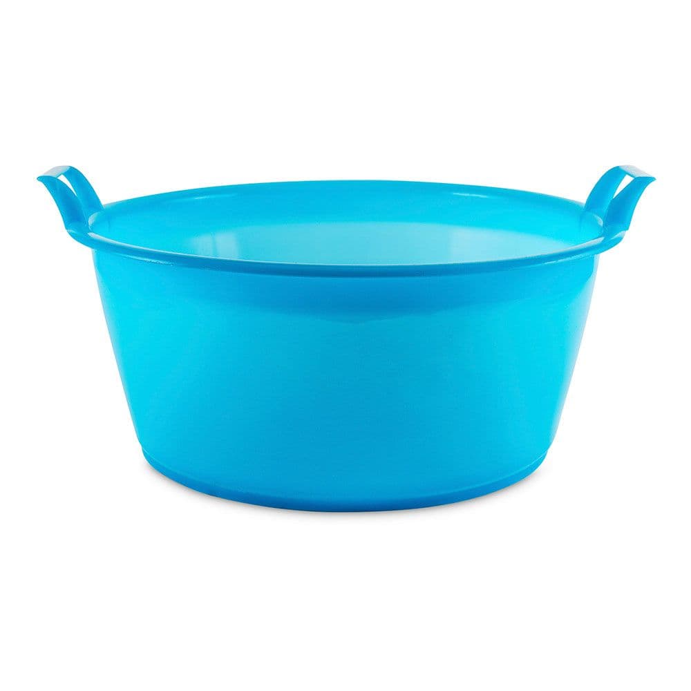 BARREÑO REDONDO AZUL Ø55 x 26,5 cm 40 l
