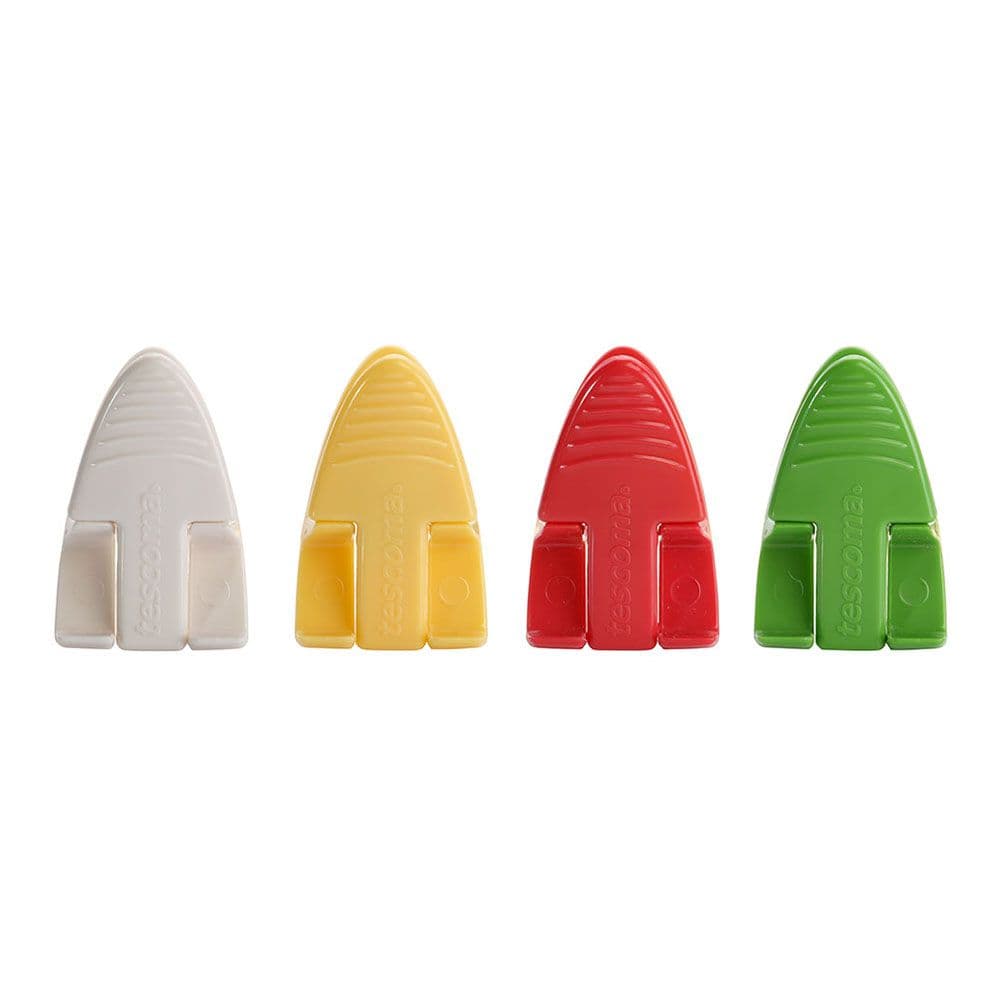 PINZA CIERRABOLSAS PRESTO 5,5 cm COLORES SURTIDOS 4 uds