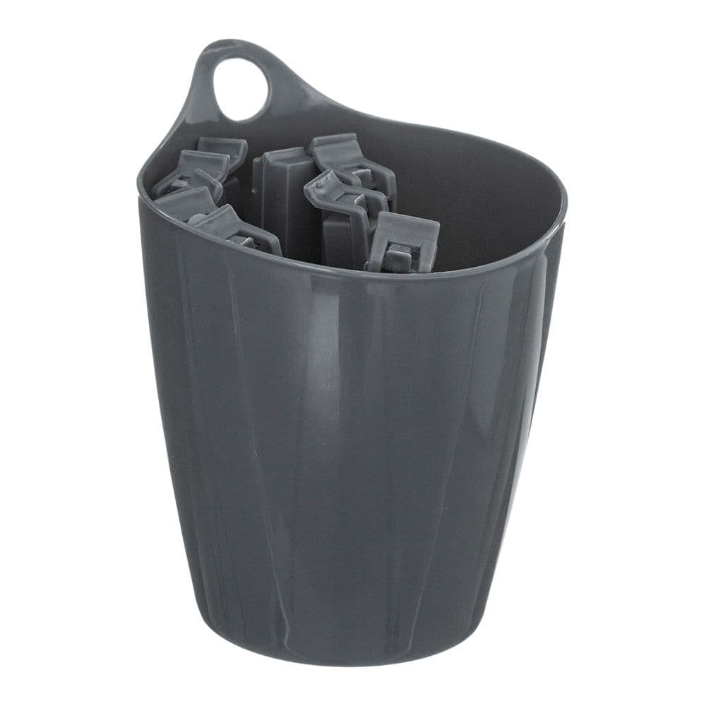 PINZA PARA COCINA 25 uds + CESTA