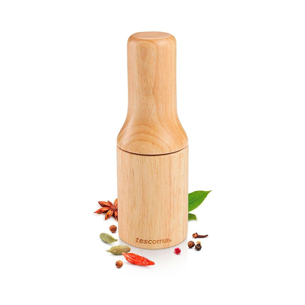 MORTERO CON MAZA DE MADERA Ø6 cm