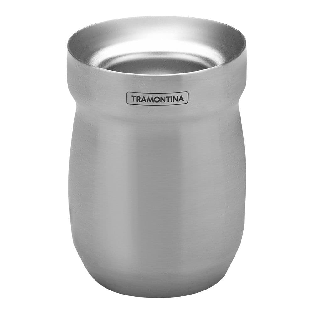 RECIPIENTE PARA MATE DE ACERO INOXIDABLE 240 ml