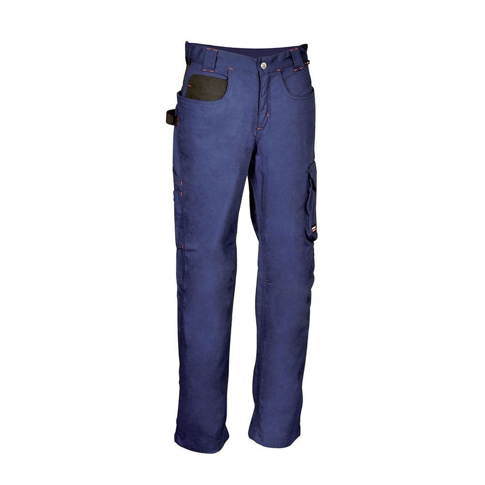 PANTALON WOMAN WALKLANDER AZUL MARINO NEGRO TALLA 42