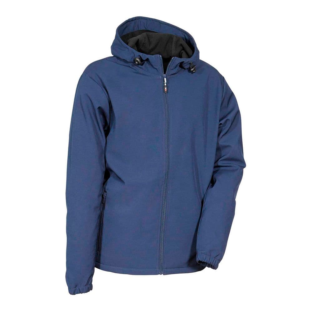 CAZADORA SOFTSHELL VANNAS AZUL MARINO TALLA XXL