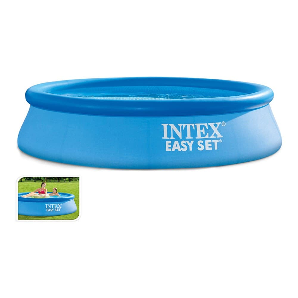 PISCINA HINCHABLE REDONDA MODELO EASY SET, DEPURADORA NO INCLUIDA, Ø244 x 61 cm