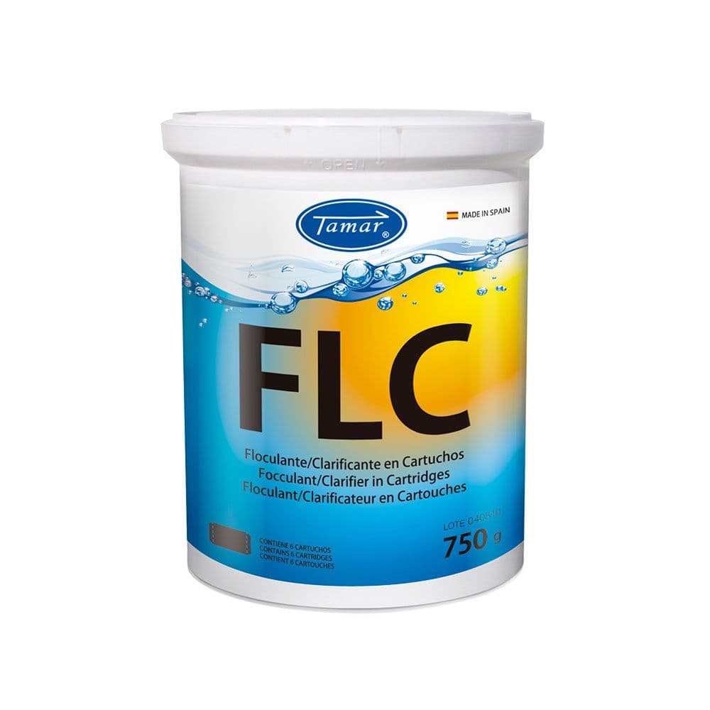 FLOCULANTE CLARIFICANTE CARTUCHOS, BOTE 750 g