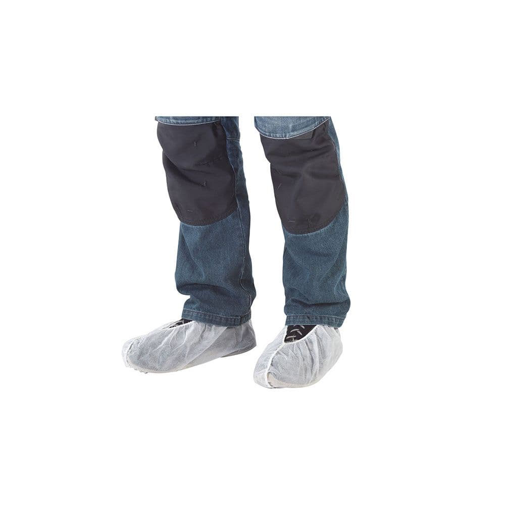 PACK 2 PARES DE PROTECTORES DE CALZADO BLANCO. 4877000