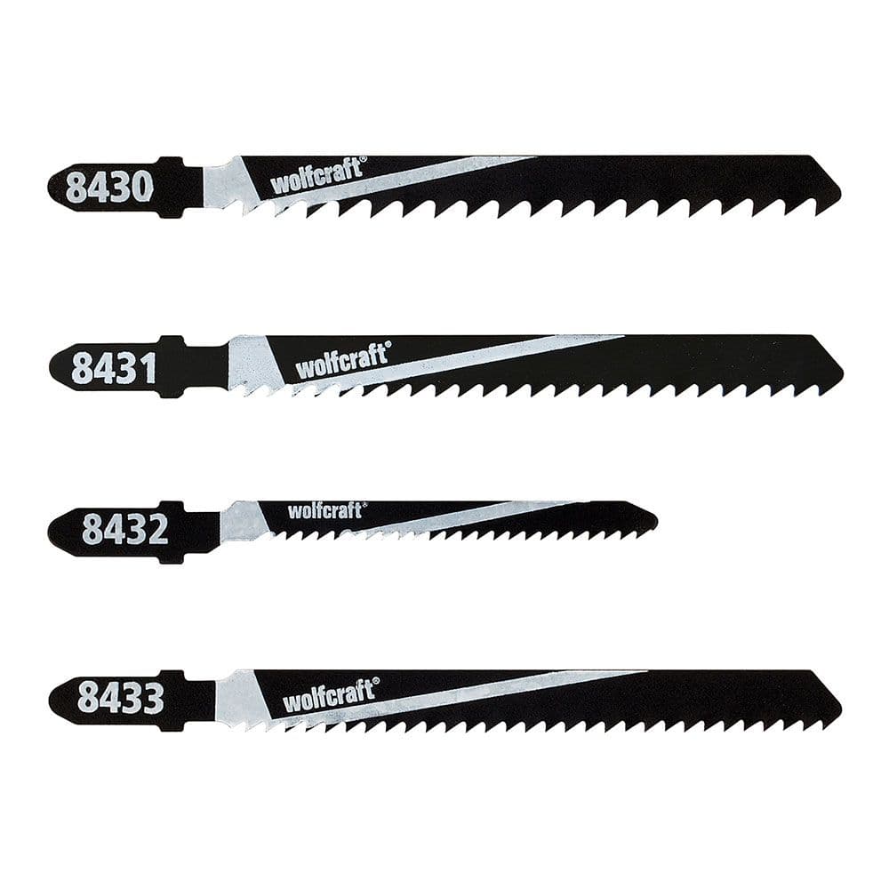 HOJAS DE SIERRA DE CALAR, VÁSTAGO EN T, JUEGO DE 10 uds