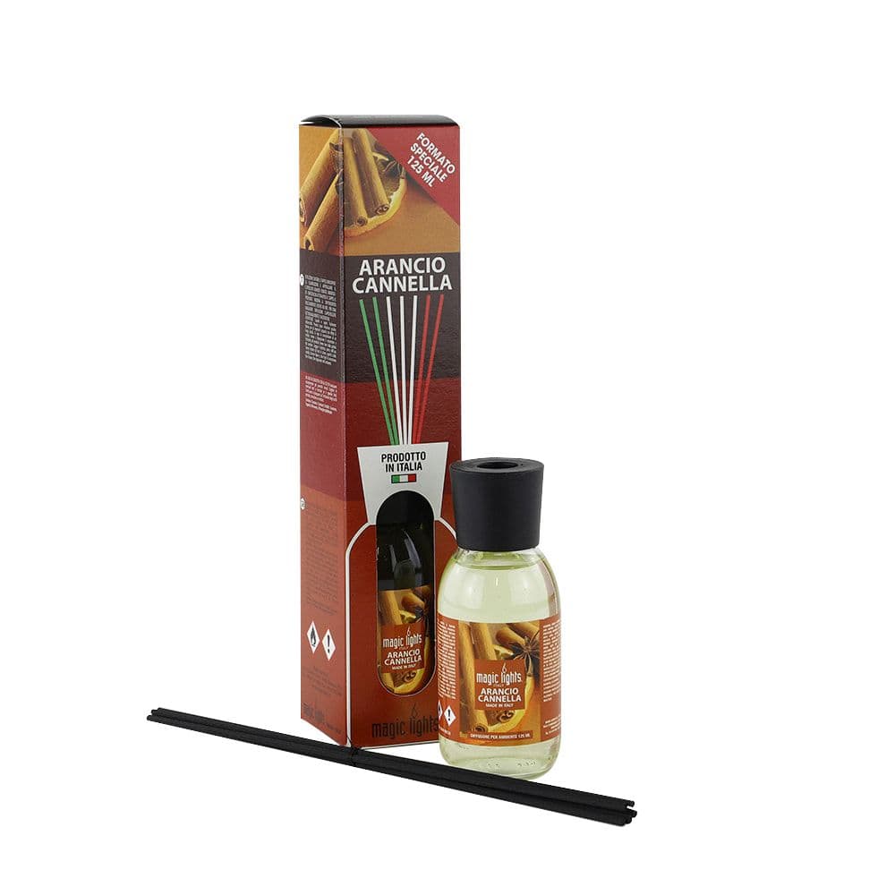 DIFUSOR AROMA MIKADO NARANJA-CANELA 125 ml