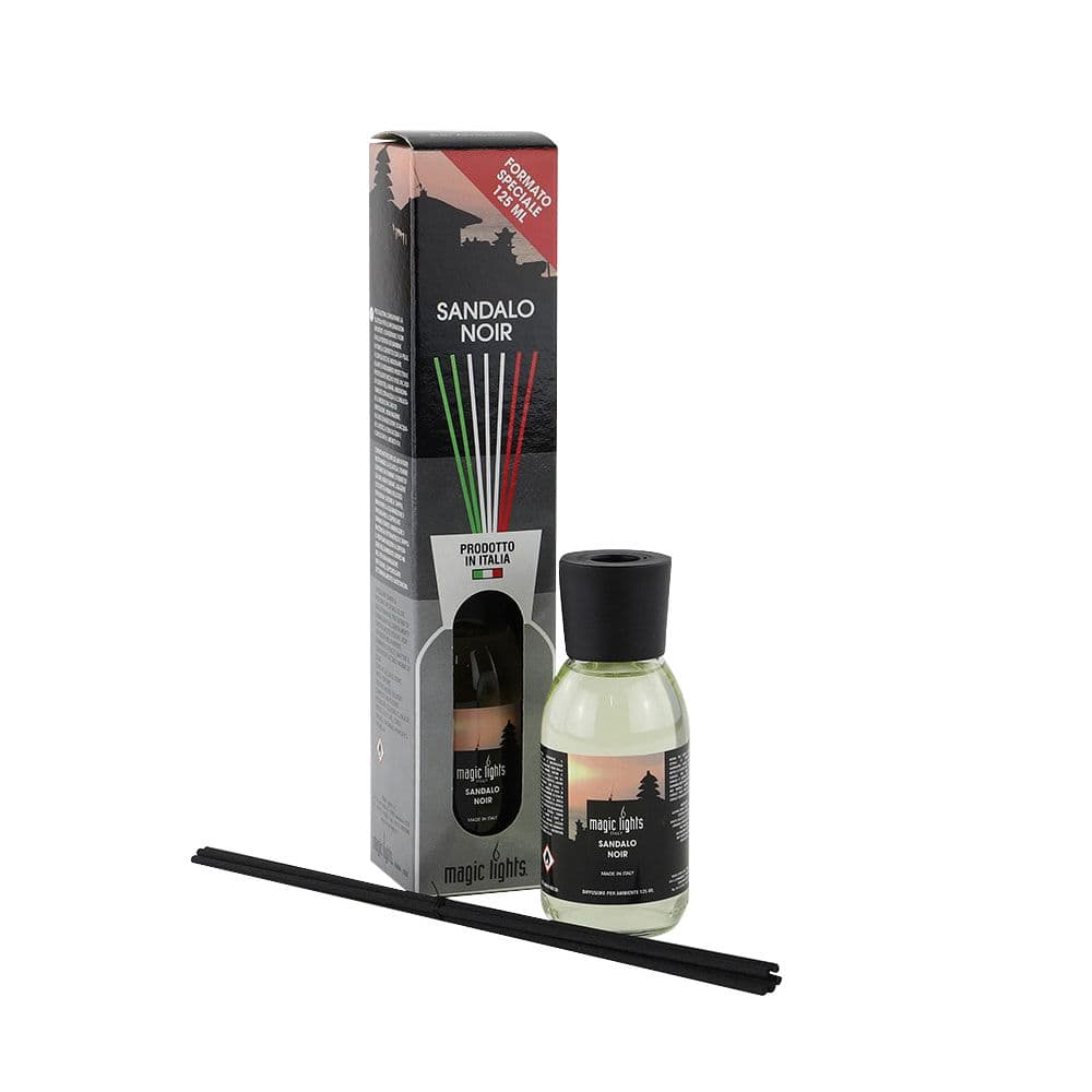 DIFUSOR AROMA MIKADO SÁNDALO NEGRO 125 ml