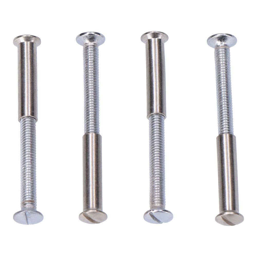 TORNILLOS ENSAMBLE NÍQUEL, 4 uds