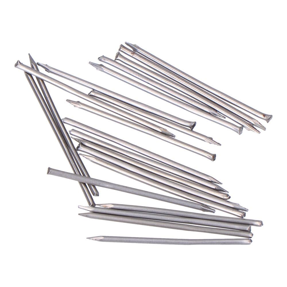 PUNTA AGUJA ACERO PARA TAPETA 2,5 cm, PACK 100 uds